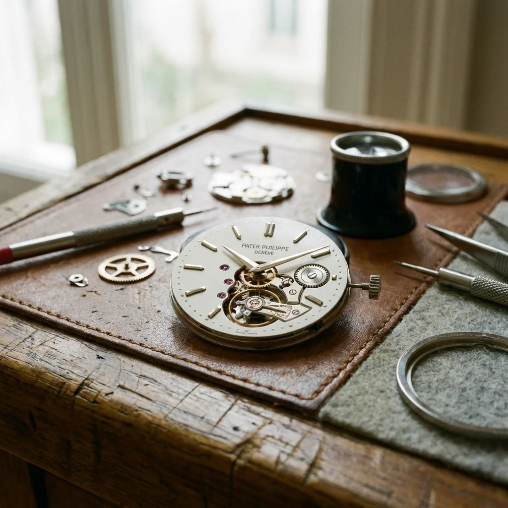Watch movement detail